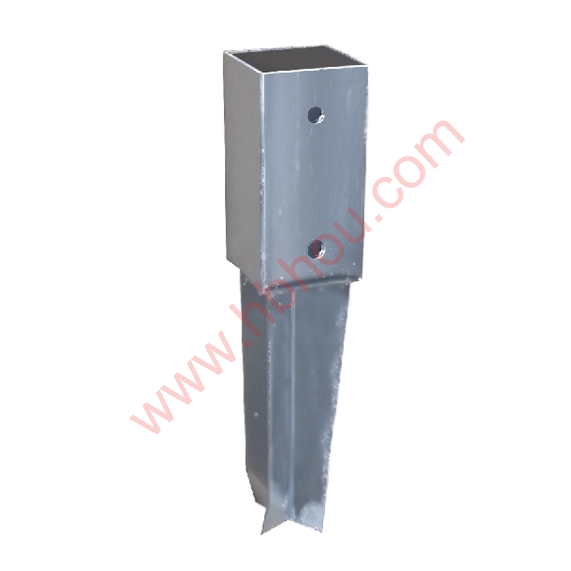 Concrete Post Anchor Square Heavy Zinc Coated Deck Post Brackets