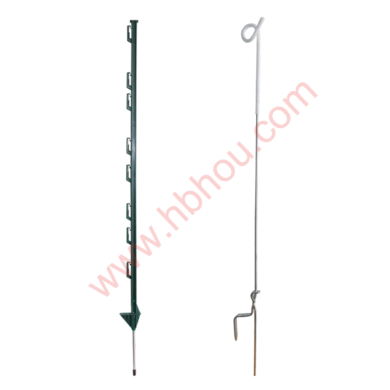 Electric Fence Post Garden Fencing Stick Temporary Pigtail Post