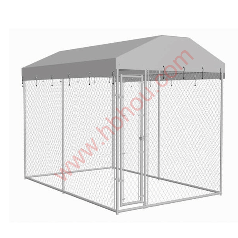 Galvanized DIY Chain Link Dog Run Kennels