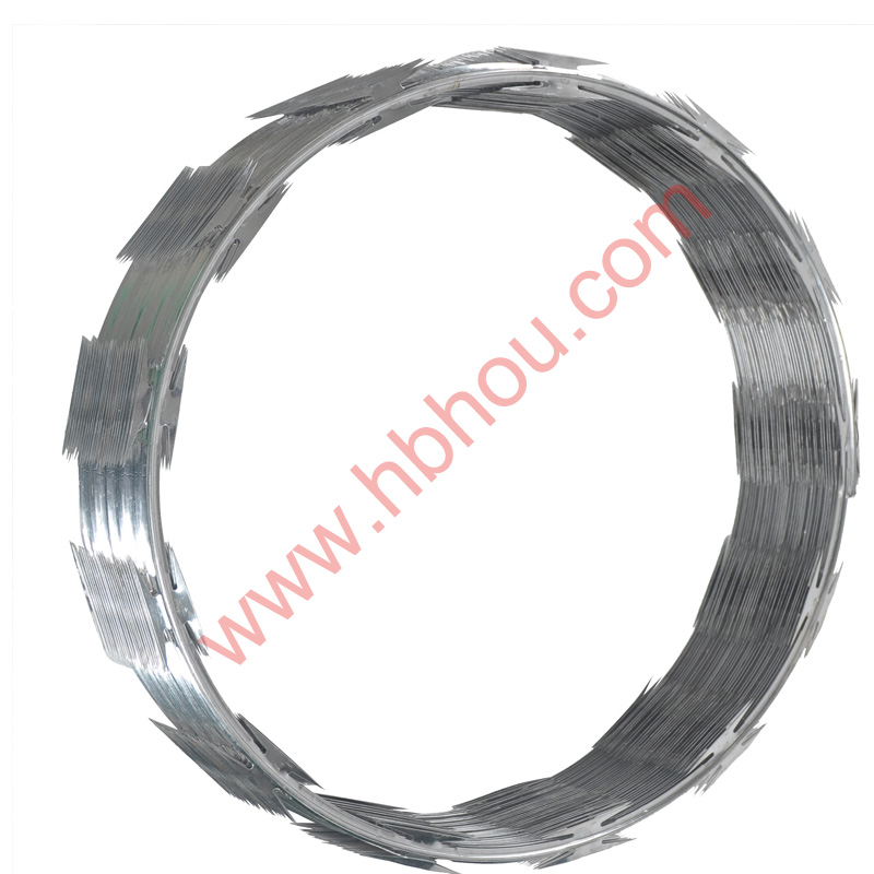 Razor Wire Metal Steel Concertina Barbed Wire Fencing Galvanized